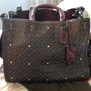1941 rivets rogue leather studded bag